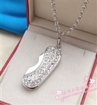 Knife +  4GB Crystal USB Flash Disk