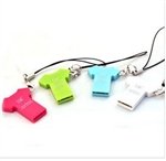 Lovely T-shirt TF/Micro SD Card Reader