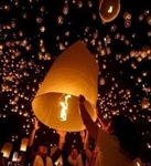 KongMing Candle Powered Flying Sky Lantern (2-Pack/Assorted Color)