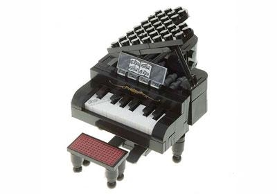 Enlighten Piano Assemble Construction Toy (141-Piece Pack)