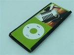 Rear Cover Rubber Case black for Ipod Nano G4 8GB