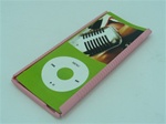 Rear Cover Rubber Case pink for Ipod Nano G4 8GB